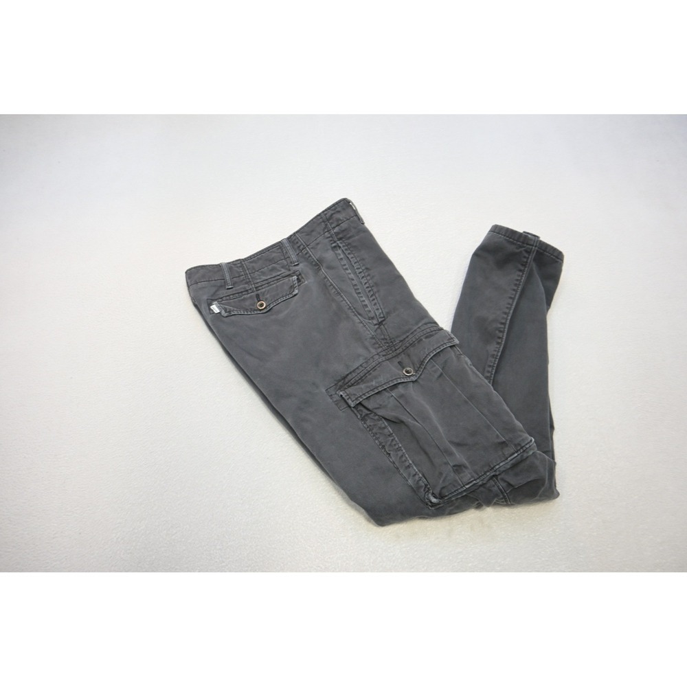 Levi's Cargo Pants Mens 31x32 Faded Black Straight Leg Utility Cotton Excellent